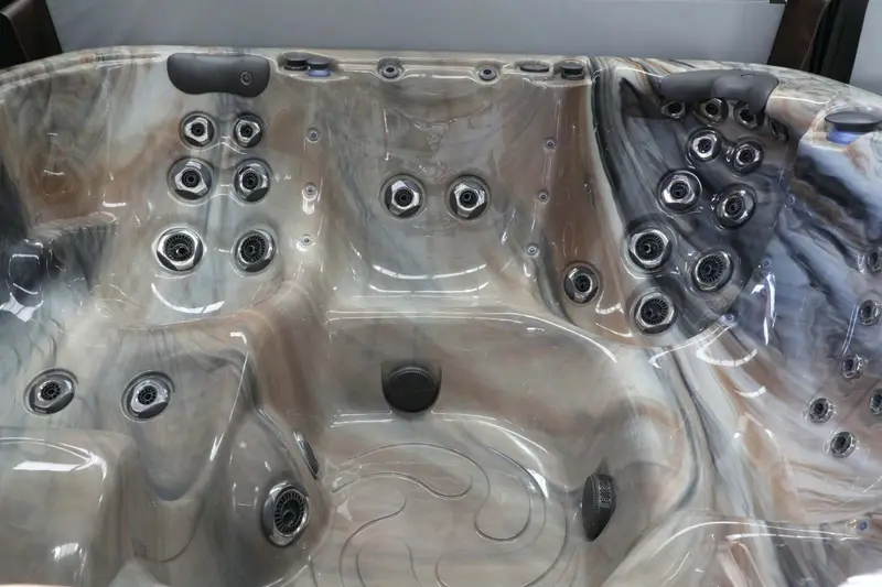 Close up of hot tub massage jets Aquafun Sheffield