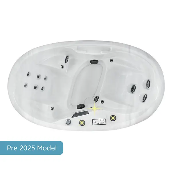 Vita Spa Duet hot tub detail 3 Aquafun Sheffield