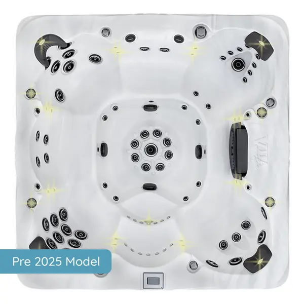 Vita Spa Riviera hot tub detail 3 Aquafun Sheffield